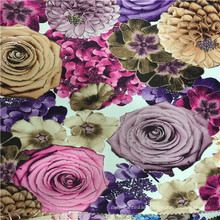 Fashion New Style Soft Velvet Printed Fabric for Home Textile
